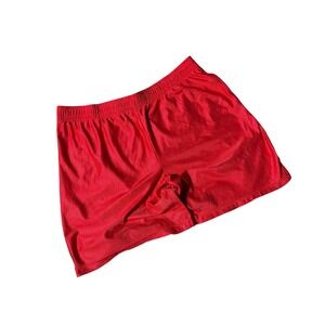 Vintage Starter Mens Mesh Athletic Basketball Shorts Red Size Large